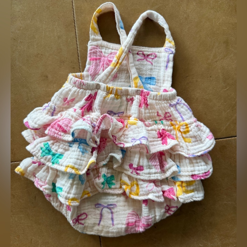 ❤️$10 FLASH SALE❤️Angel Dear Romper 0-3M - Picture 2 of 3